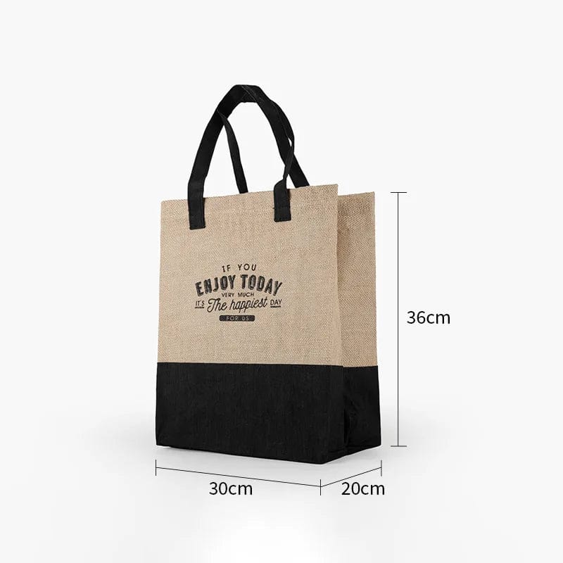 Jute Tote Bag Small