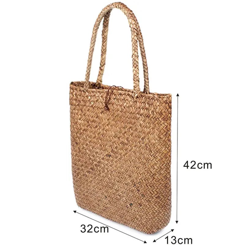 Rattan Tote Bag