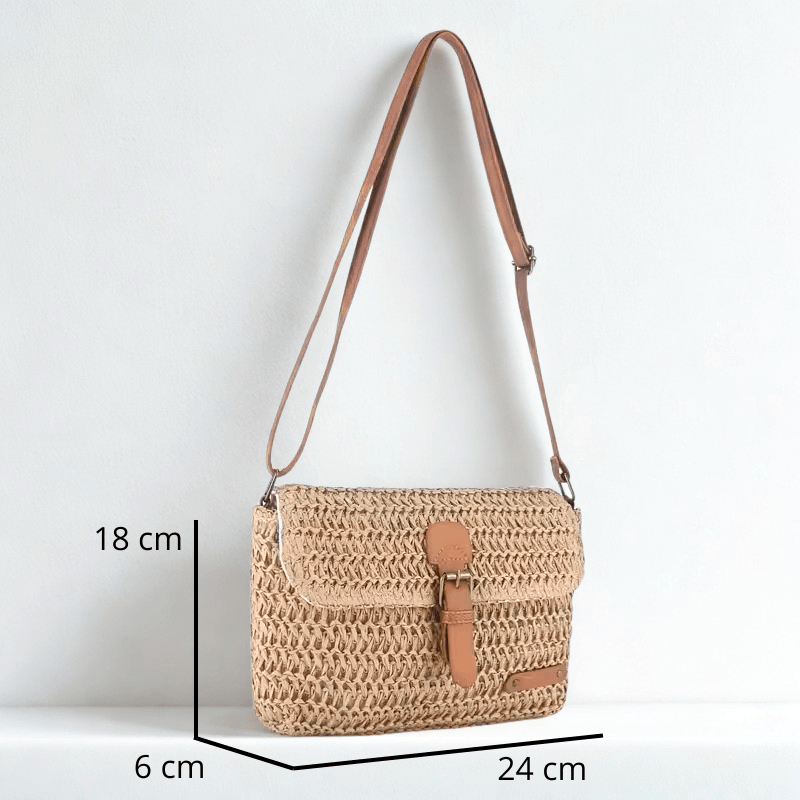 Straw Woven Beach Bag | Alya
