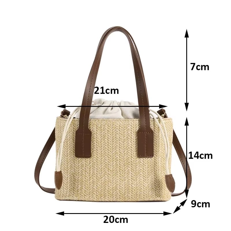 Woven Straw Handbags | Maya