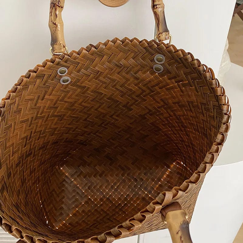 Woven Wicker Bag | Kayna