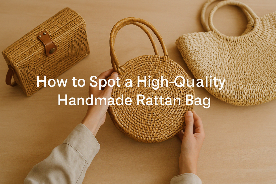 How to Spot a High-Quality Handmade Rattan Bag