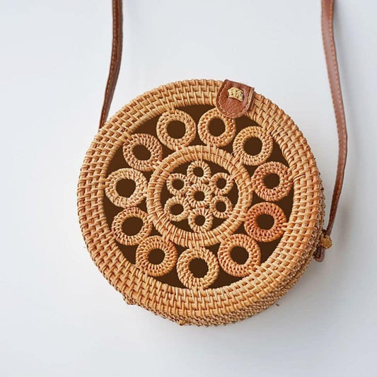 Boho Rattan Bag | Pupecci