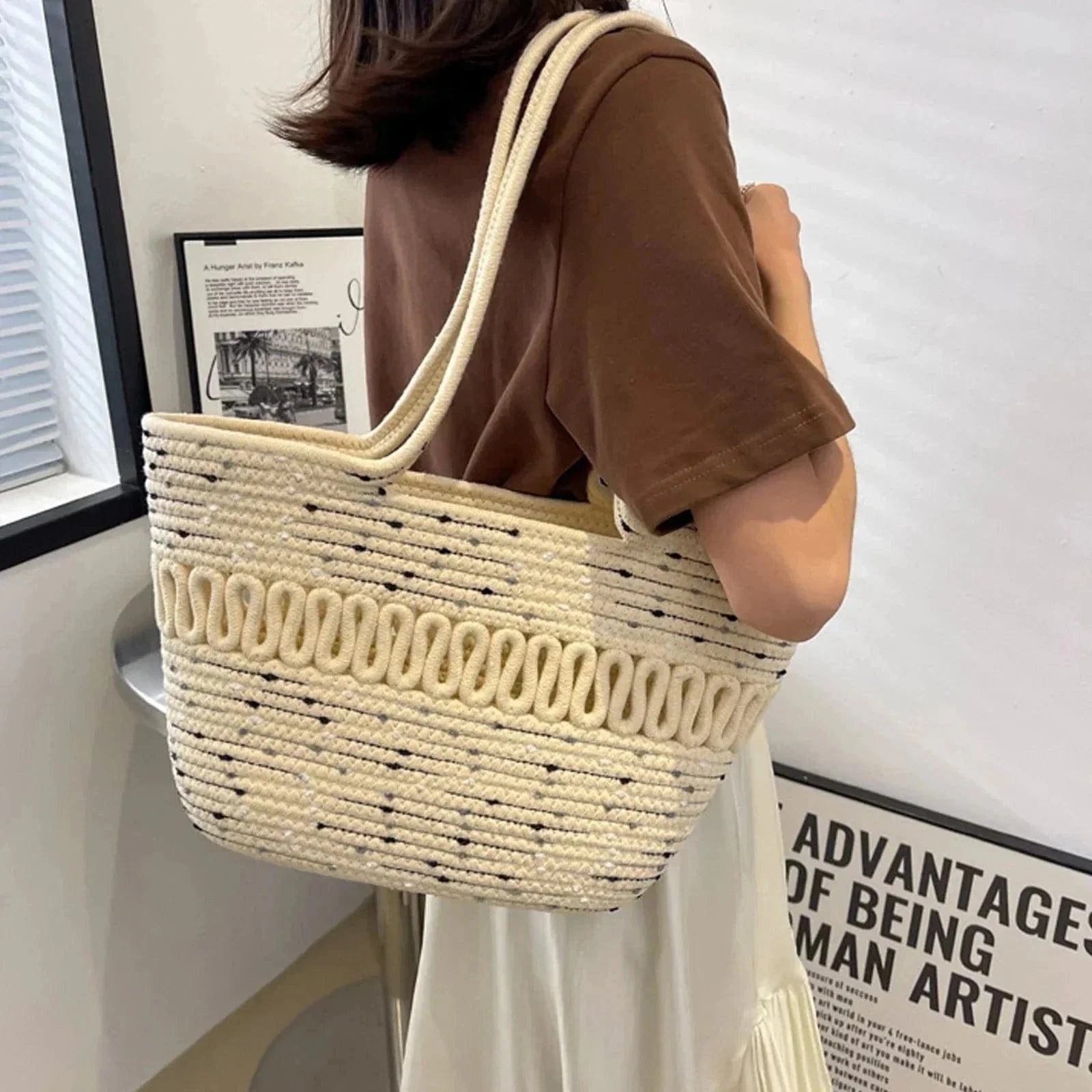 Brown Straw Bags | Carolina