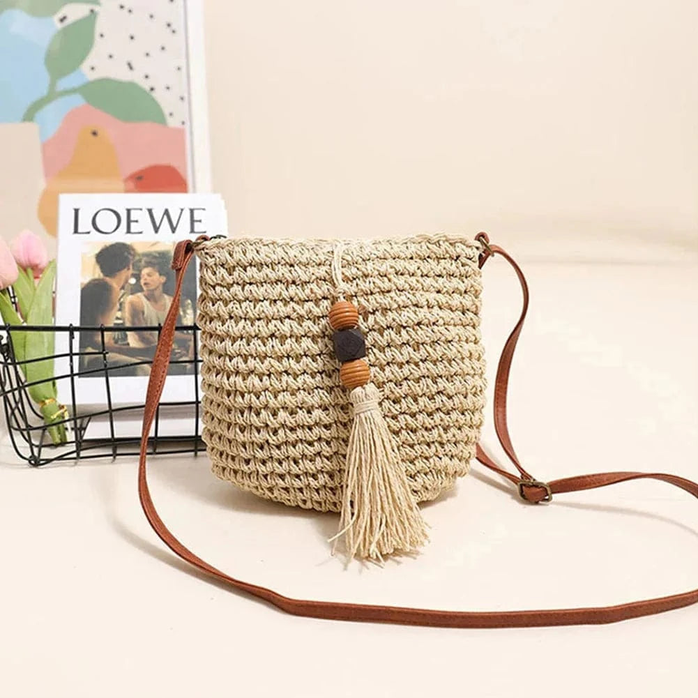 Crochet Crossbody Mini Bag