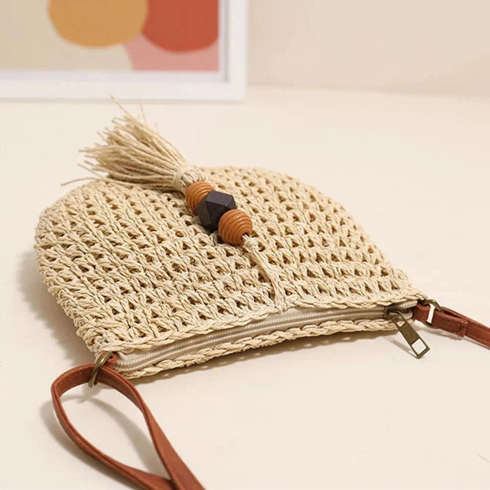 Crochet Crossbody Mini Bag