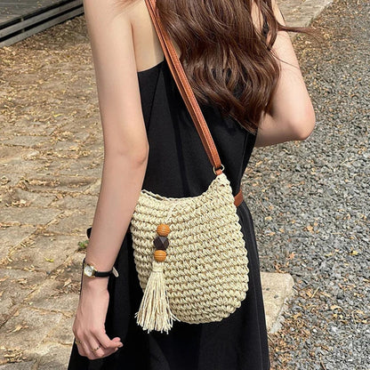 Crochet Crossbody Mini Bag