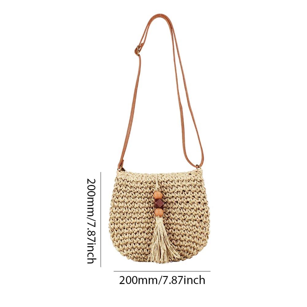 Crochet Crossbody Mini Bag