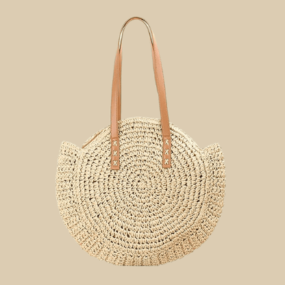 Crochet Straw  Bag | Patricia beige