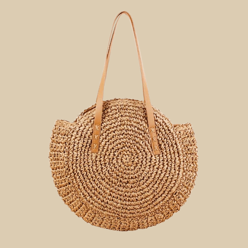 Crochet Straw  Bag | Patricia khaki