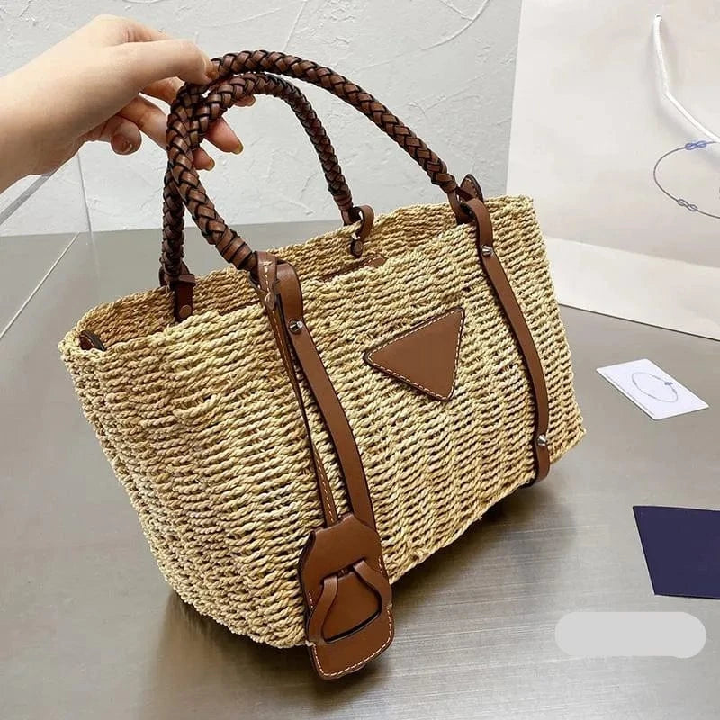 Designer Raffia Bag