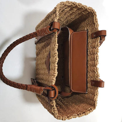 Designer Raffia Bag