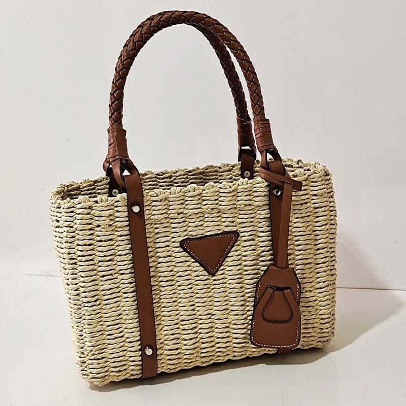 Designer Raffia Bag