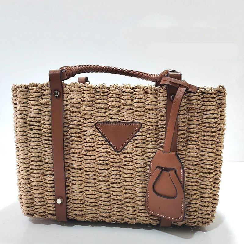 Designer Raffia Bag