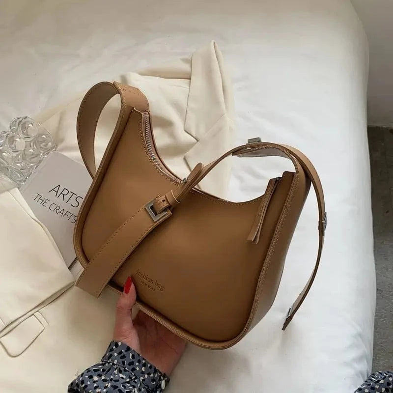 Handbag Purse Leather khaki