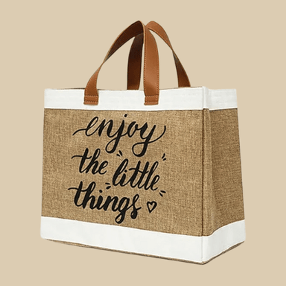 jute bag shopping