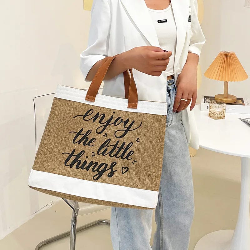 jute bag shopping