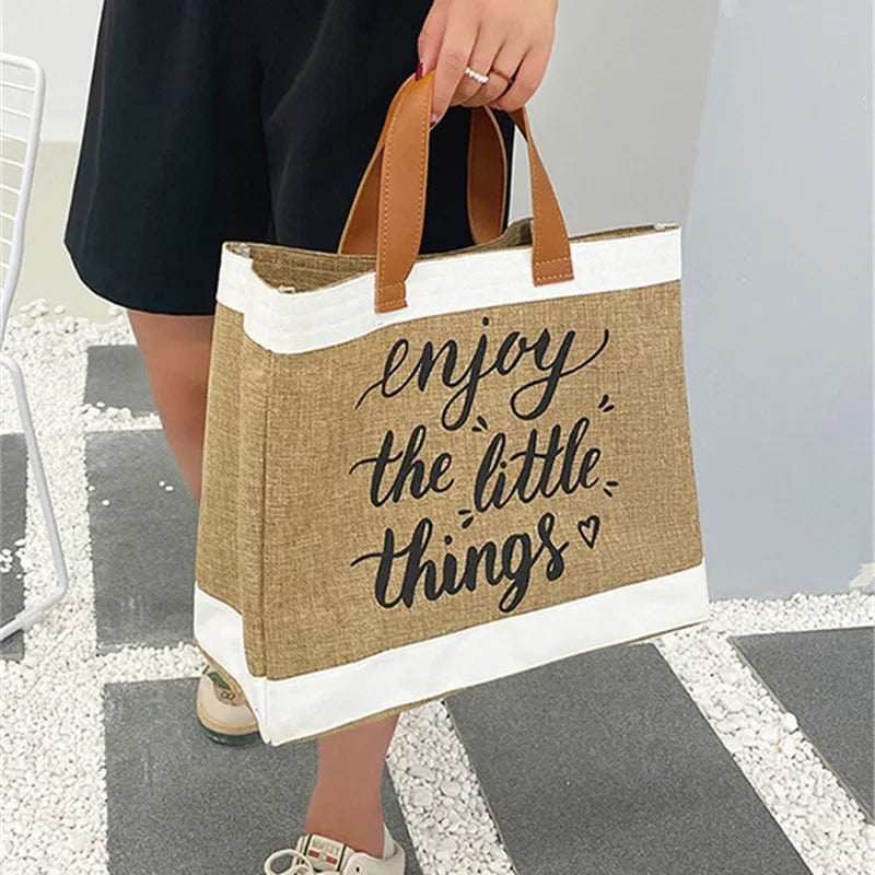 jute bag shopping