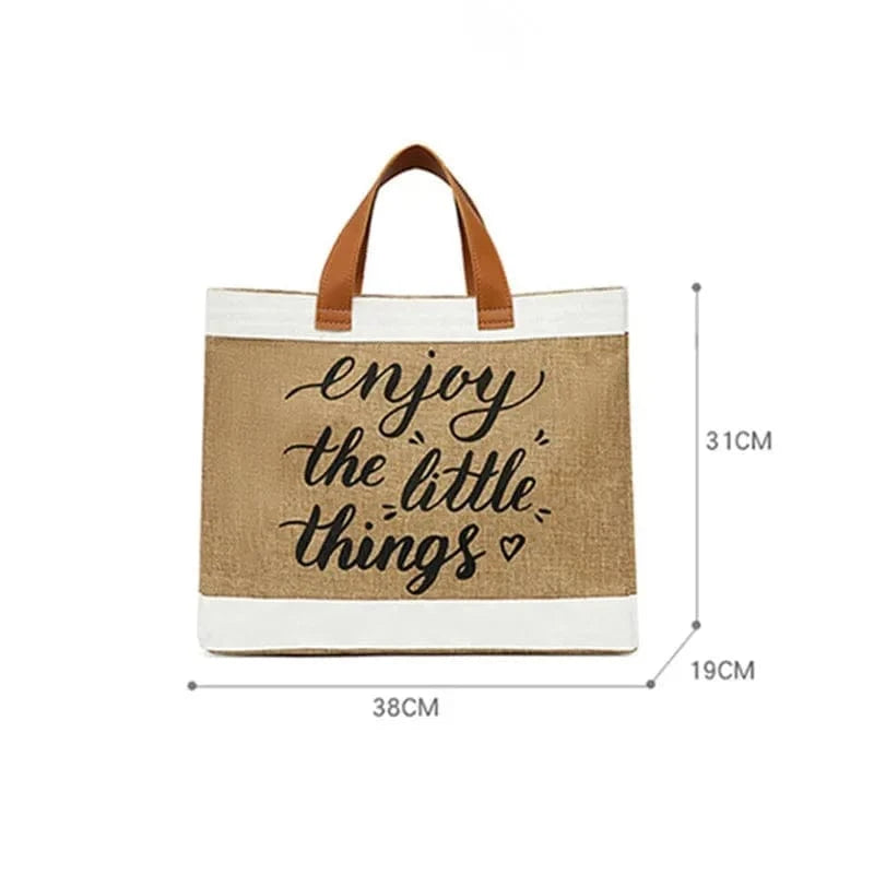 jute bag shopping