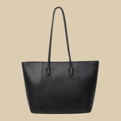 Ladies Leather Tote Bag | Milla black