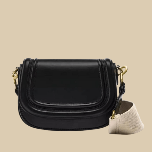 Ladies Small Leather Handbags | Pauline Black