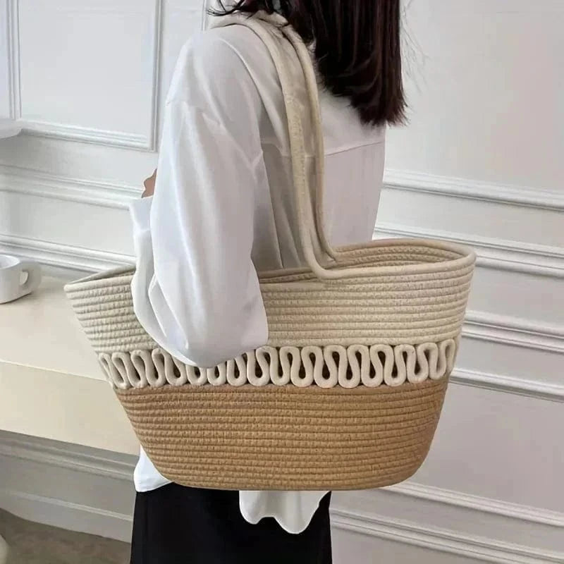 Large Straw Bag | Fiona