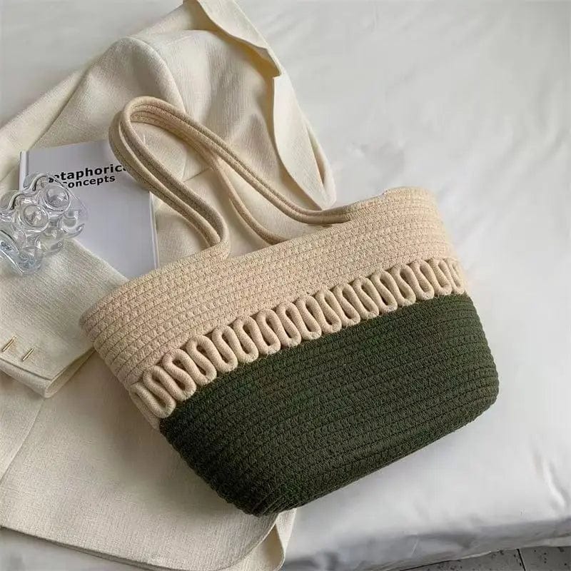 Large Straw Bag | Fiona Green