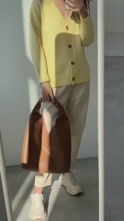 Womens Leather Tote Bag | Doria