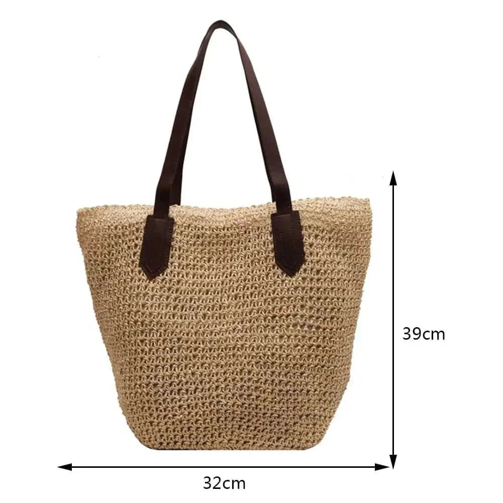 Raffia Tote Bag