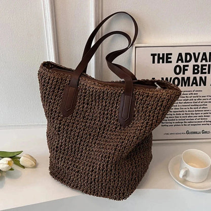 Raffia Tote Bag