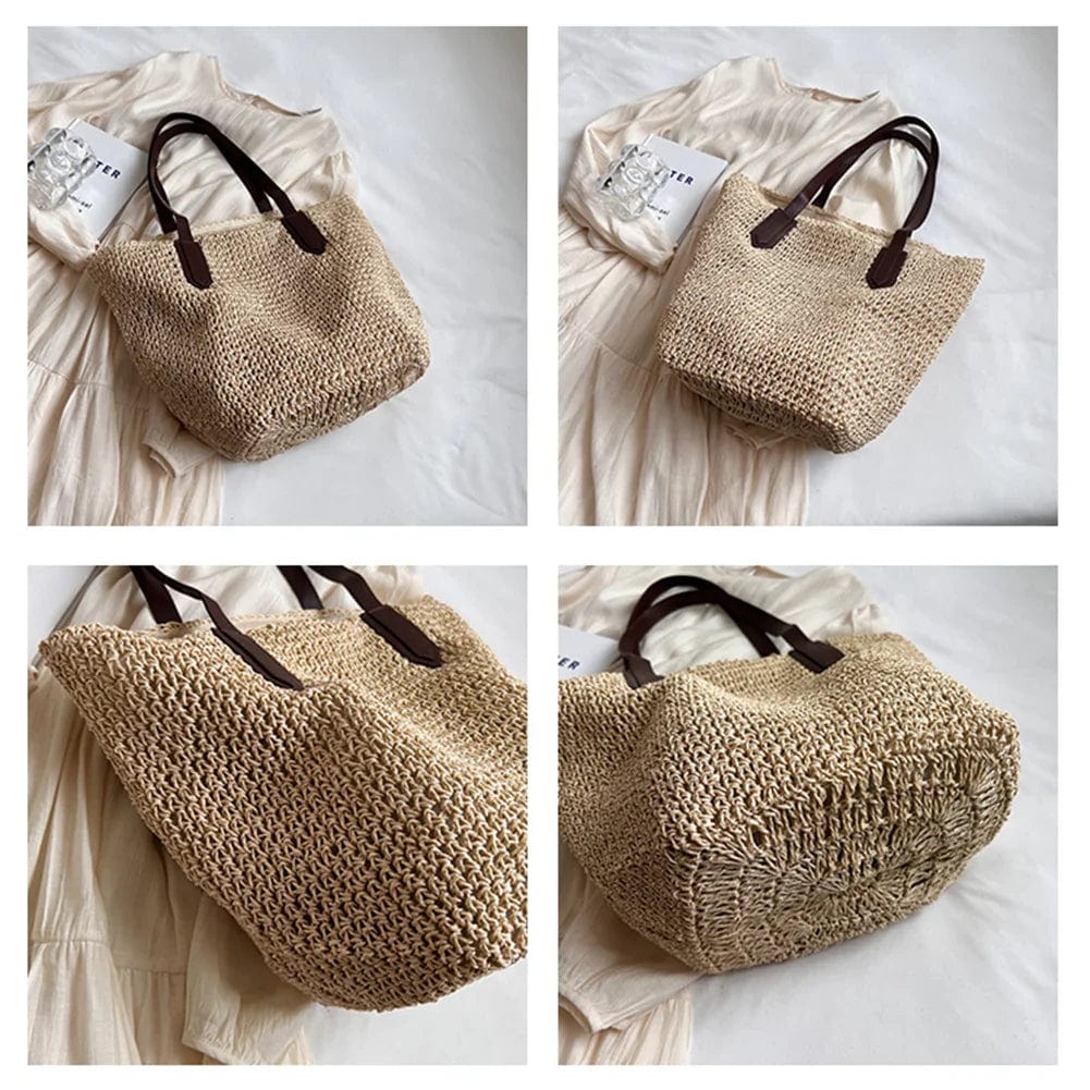 Raffia Tote Bag