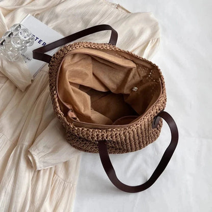 Raffia Tote Bag