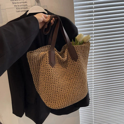 Raffia Tote Bag