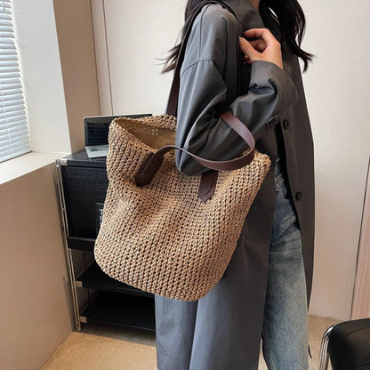 Raffia Tote Bag