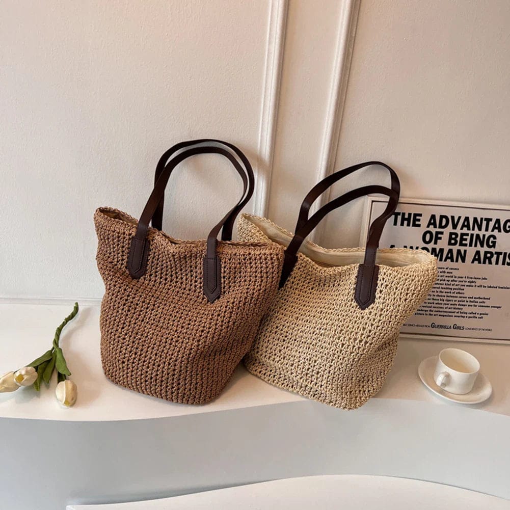 Raffia Tote Bag