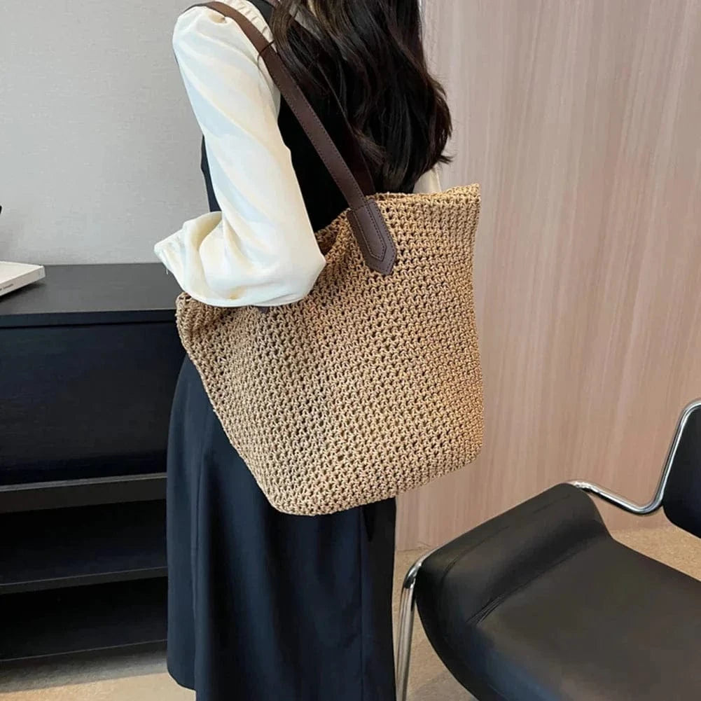 Raffia Tote Bag