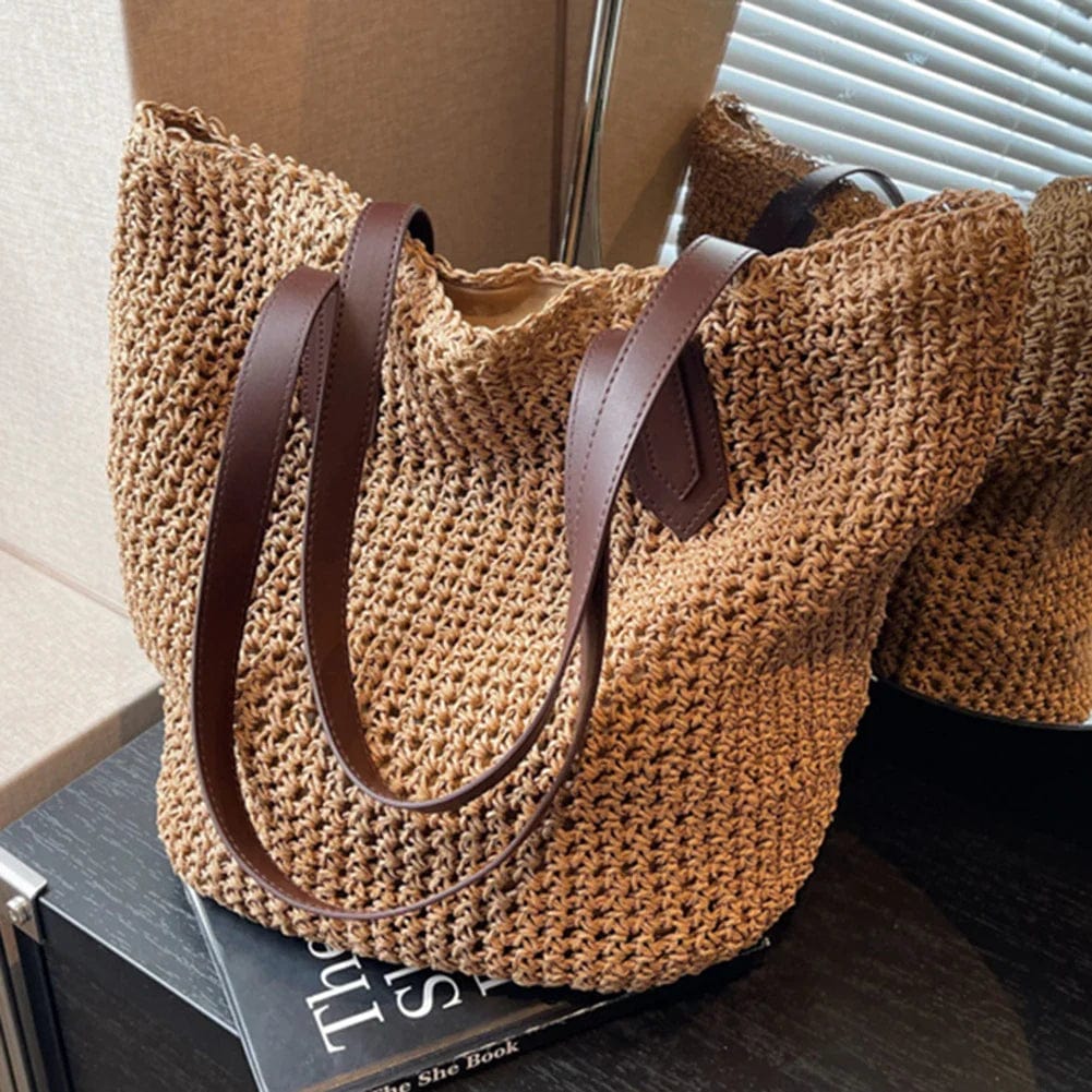 Raffia Tote Bag