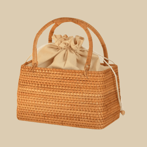 Rattan Beach Bag | Sandra