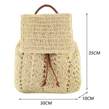 Straw Backpack