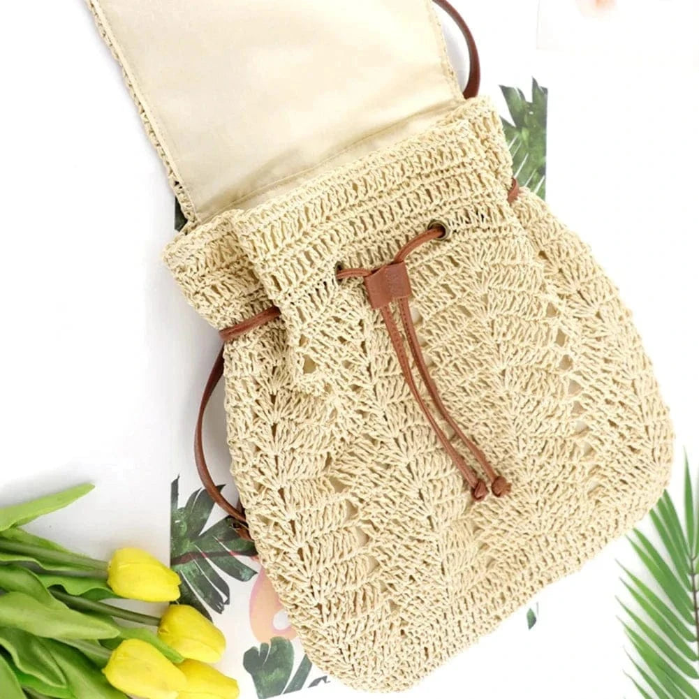 Straw Backpack