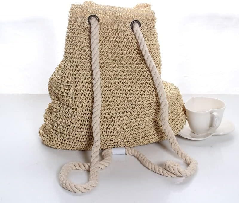 Straw Bucket Beach Bag | Felia