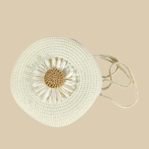 Straw Circle Bag | Floria