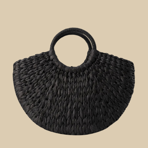 Straw Grab Bag | Britany Black