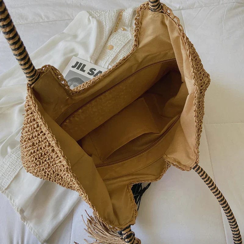 Straw Shopper Bags | Sophia