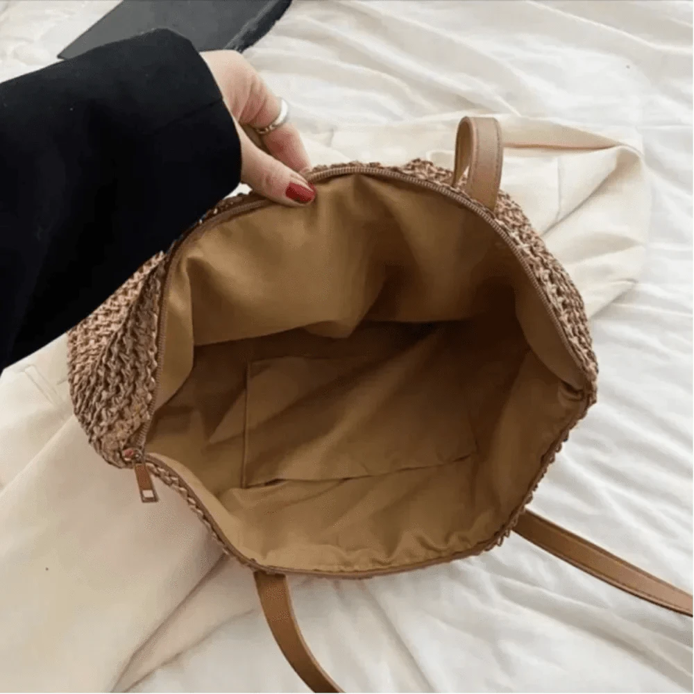 Straw Sling Bags