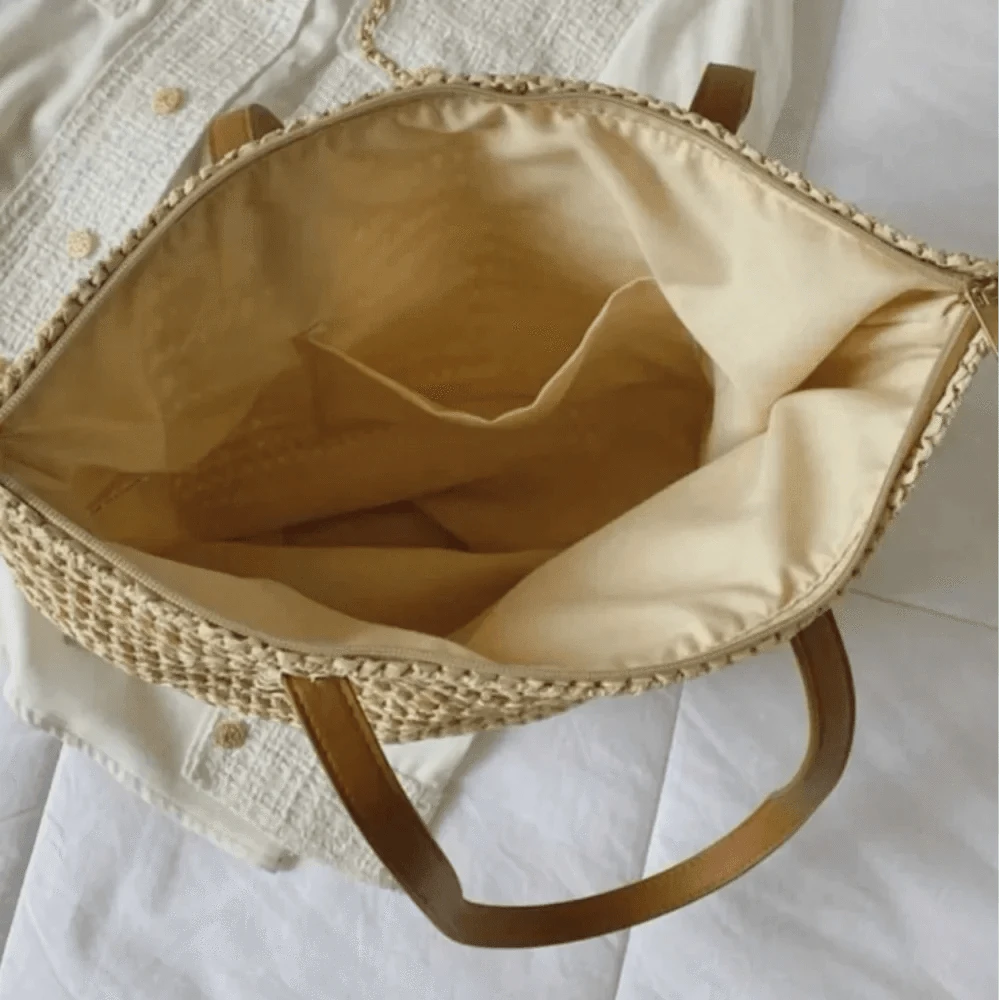 Straw Sling Bags