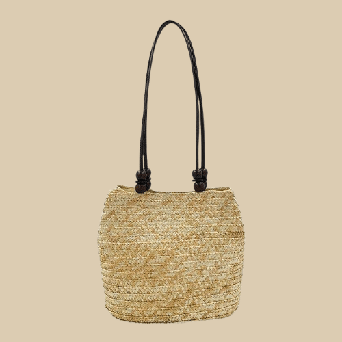 Straw Tote Bag | Libertie beige