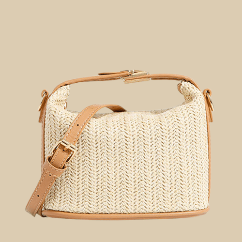 Straw Woven Beach Bag | Alya