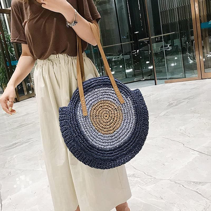 Straw Woven Tote Bag | Lucky